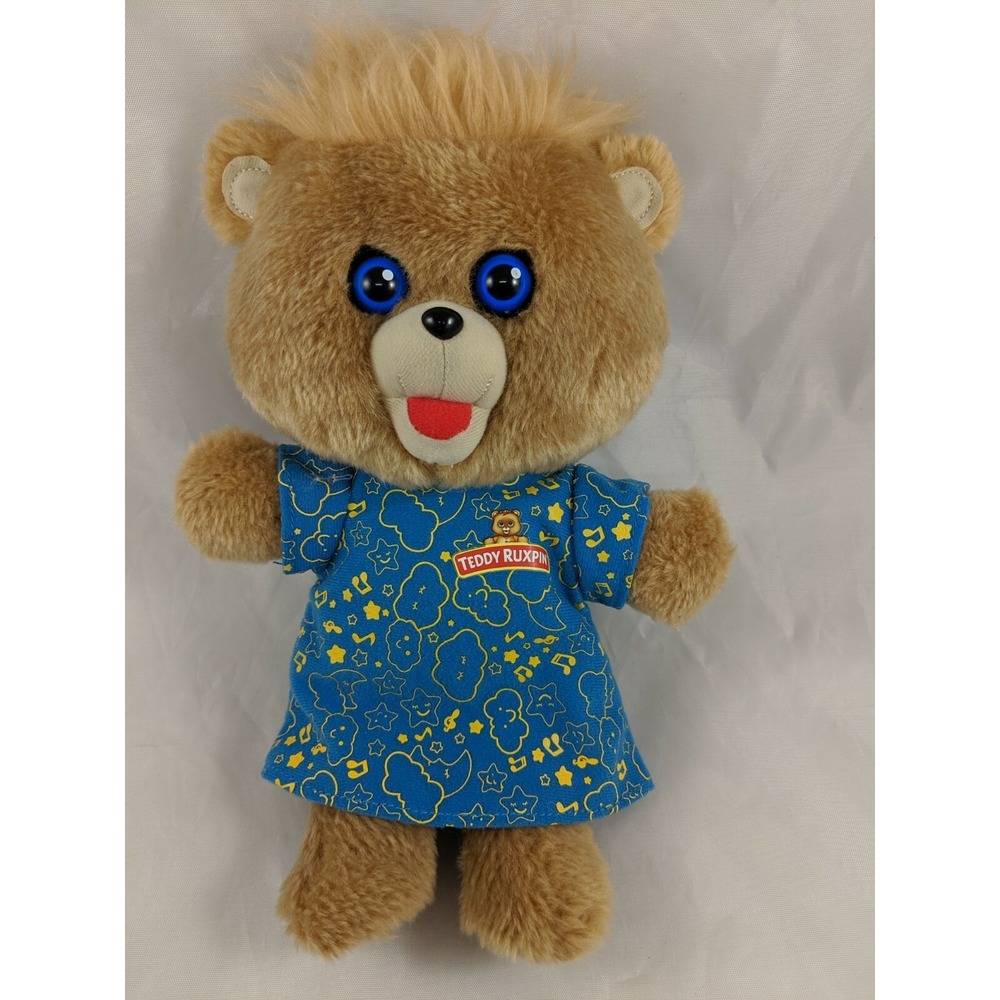 Teddy Ruxpin Bedtime Bear Plush 10 Inch Alchemy II 2018 Stuffed Animal toy